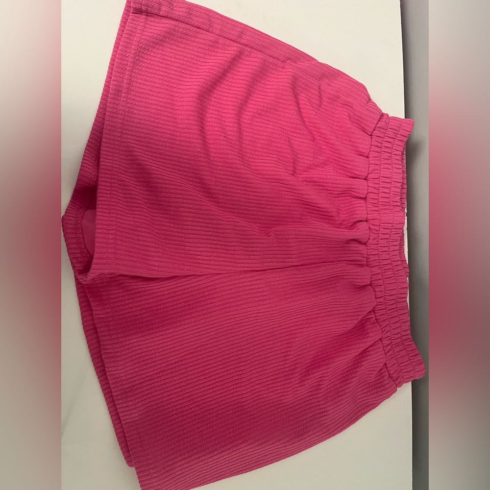 Pink shorts